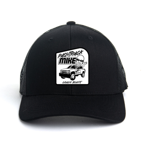 Pushtruck Mike Benefit Custom Patch Snapback Trucker Hat