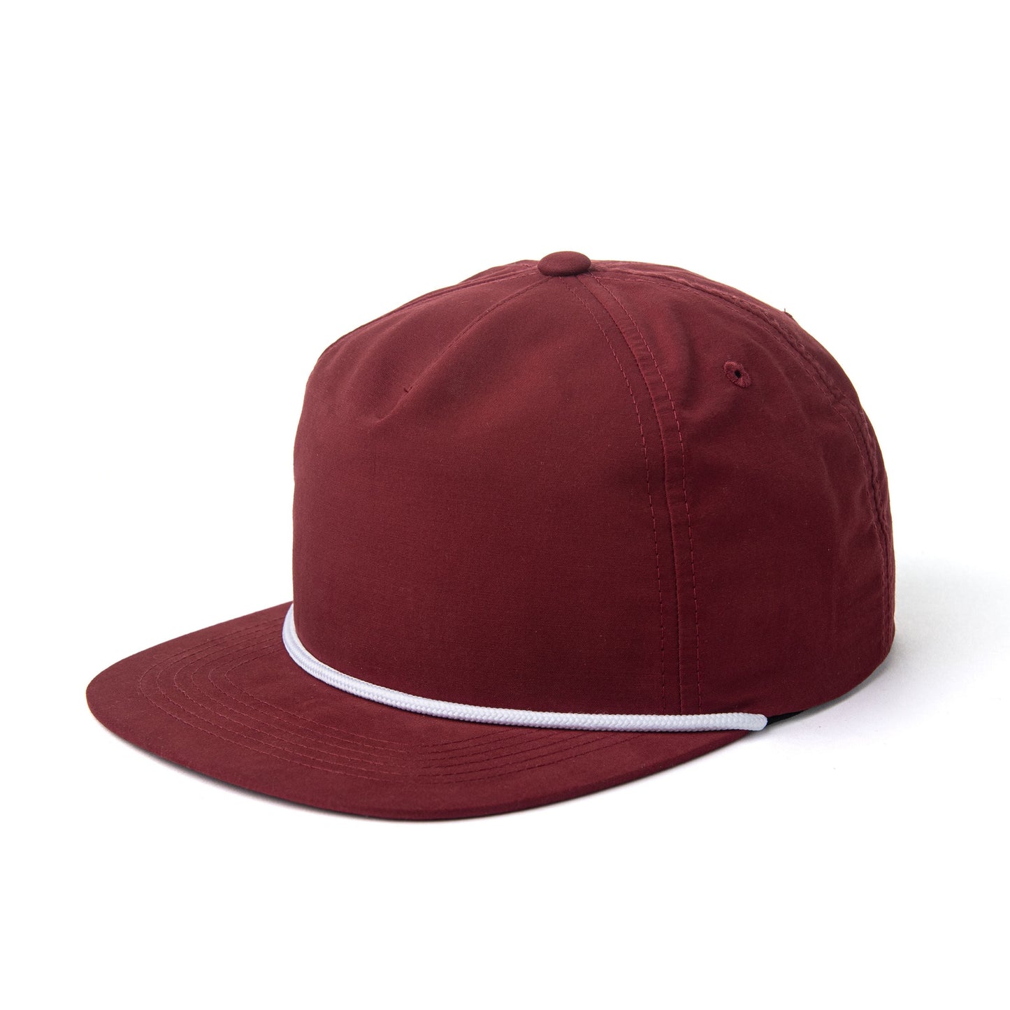 5-Panel High-Profile Snapback Rope Hat