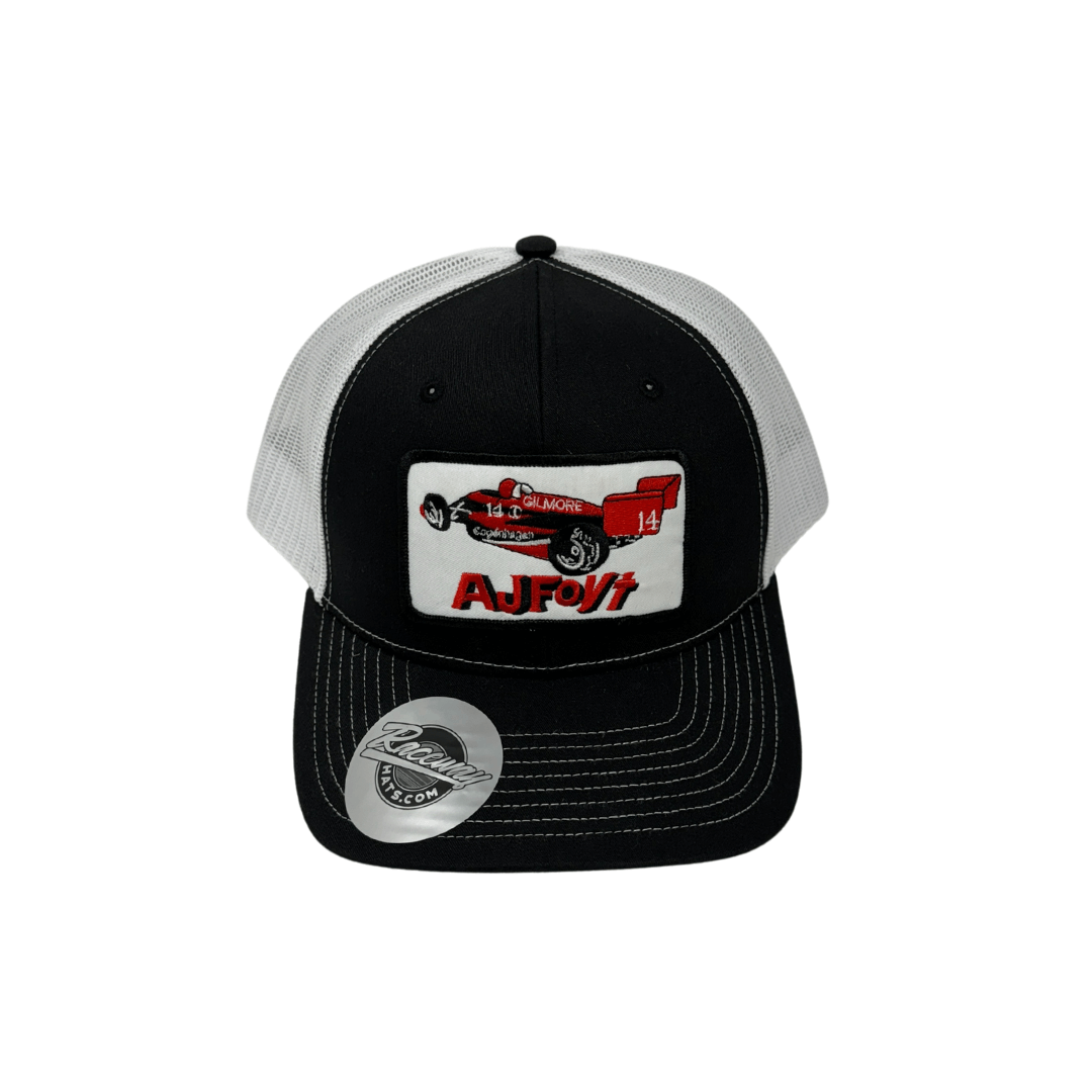 Readymade Vintage Style AJ Foyt Patch Pressed on Richardson 112 Trucker Hat