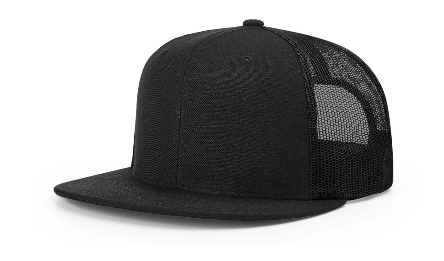 Richardson 511 Acrylic-Wool Blend Flatbill Trucker - High-Profile