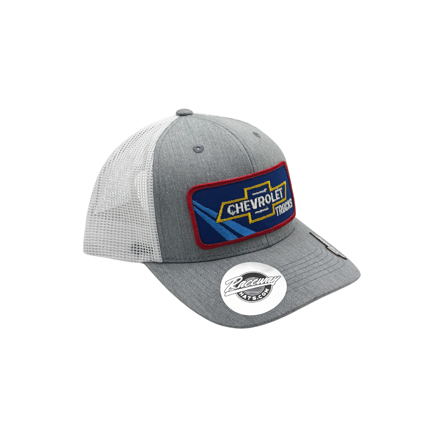 6-Panel Snapback Trucker Hat with Vintage Chevy Trucks Patch