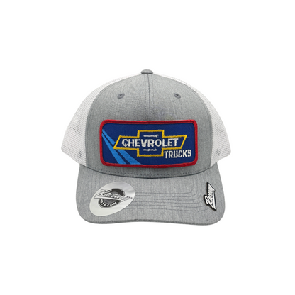 6-Panel Snapback Trucker Hat with Vintage Chevy Trucks Patch