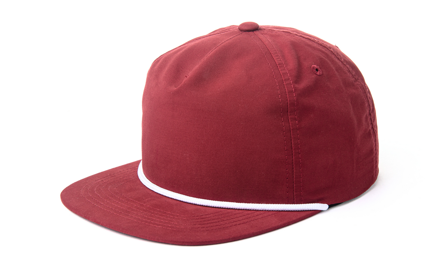 5-Panel Snapback Rope Hat