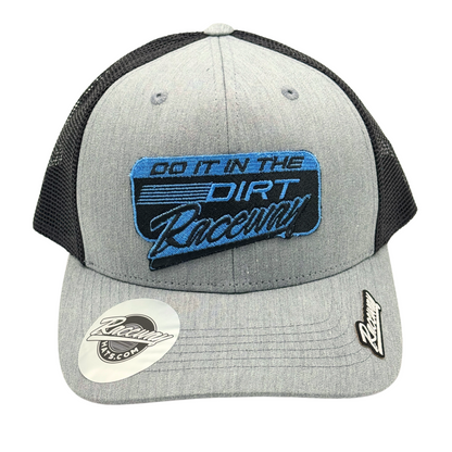 6-Panel Snapback Trucker Hat with Raceway Hats Do It In The Dirt Patch