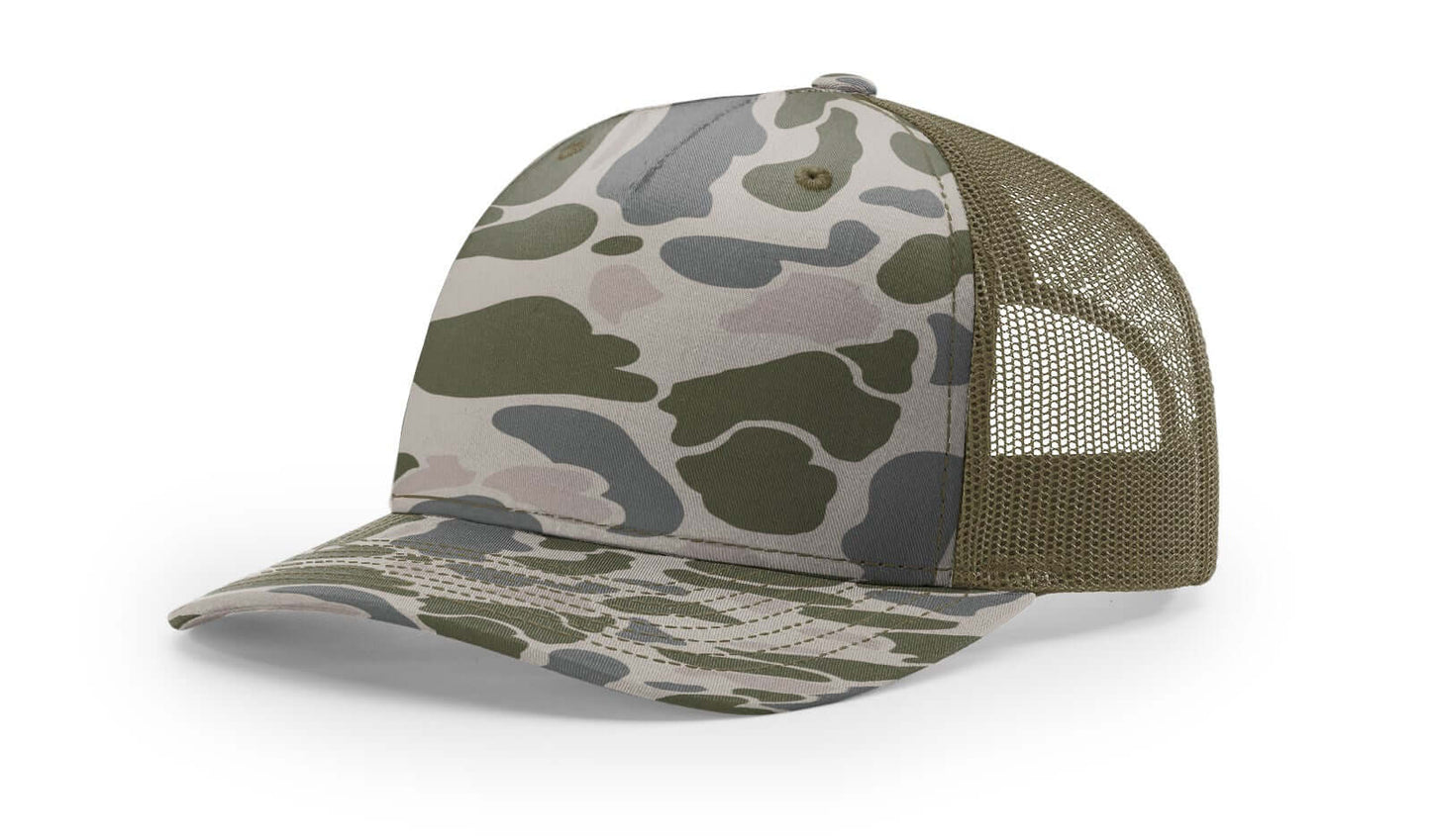 camo trucker hat