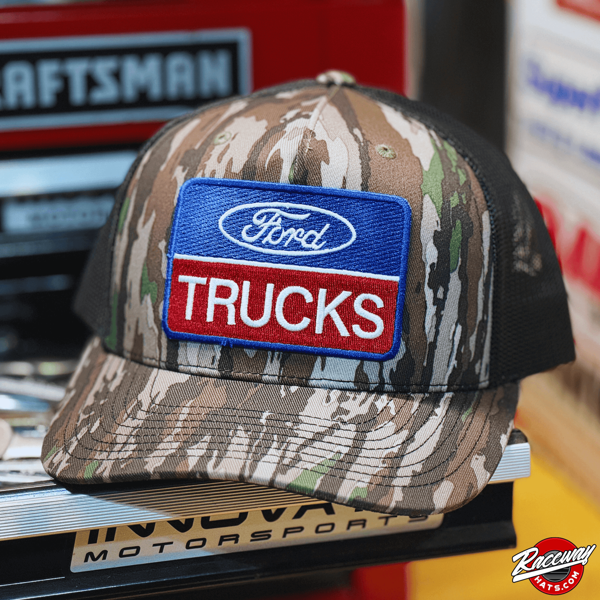 camo trucker hat