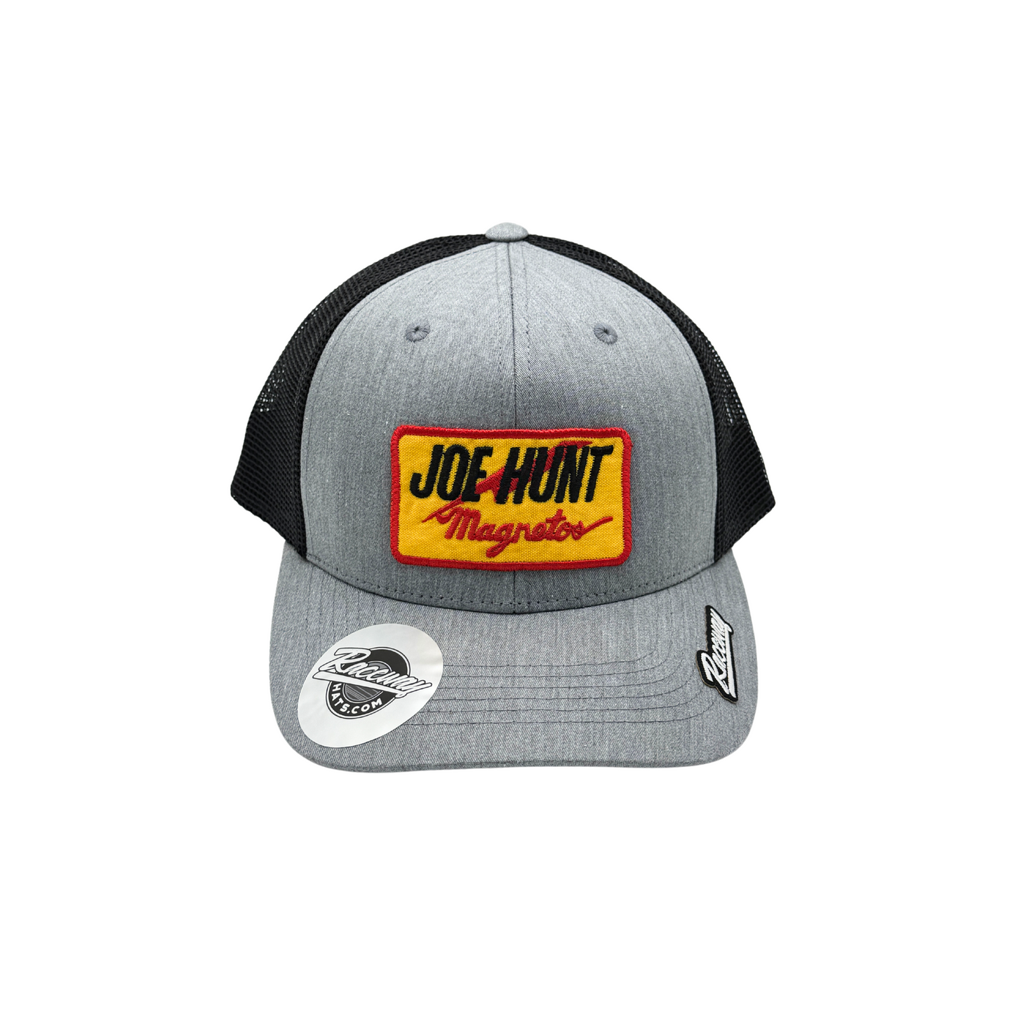 6-Panel Trucker Snapback Hat with Vintage Joe Hunt Magnetos Patch