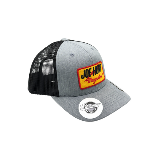 6-Panel Trucker Snapback Hat with Vintage Joe Hunt Magnetos Patch