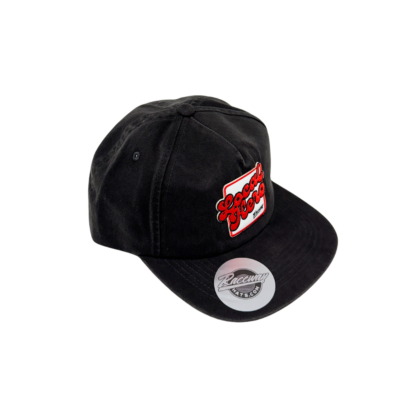 5-Panel Unstructured Snapback Hat with Local Hero Patch