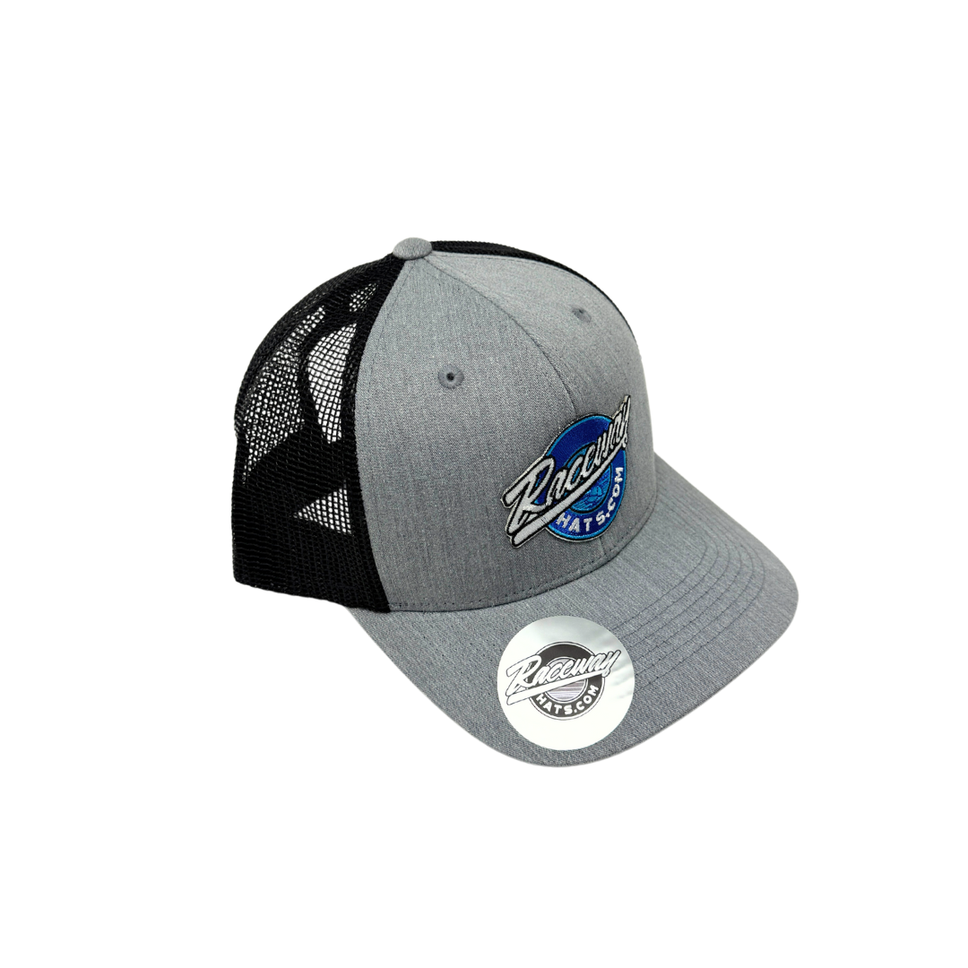 6-Panel Snapback Trucker Hat with Raceway Hats Original Logo Patch