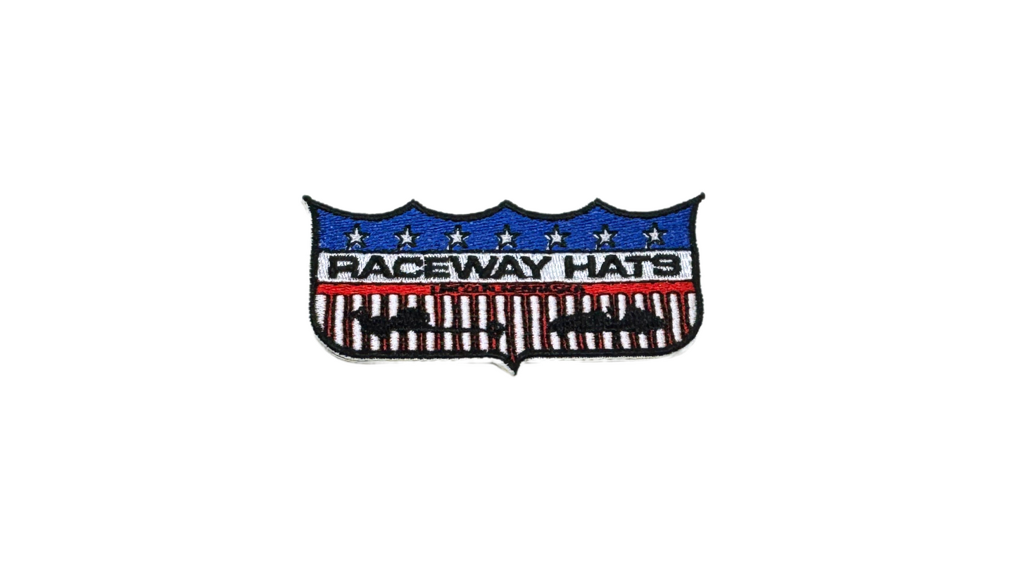 Raceway Hats Shield Logo Patch