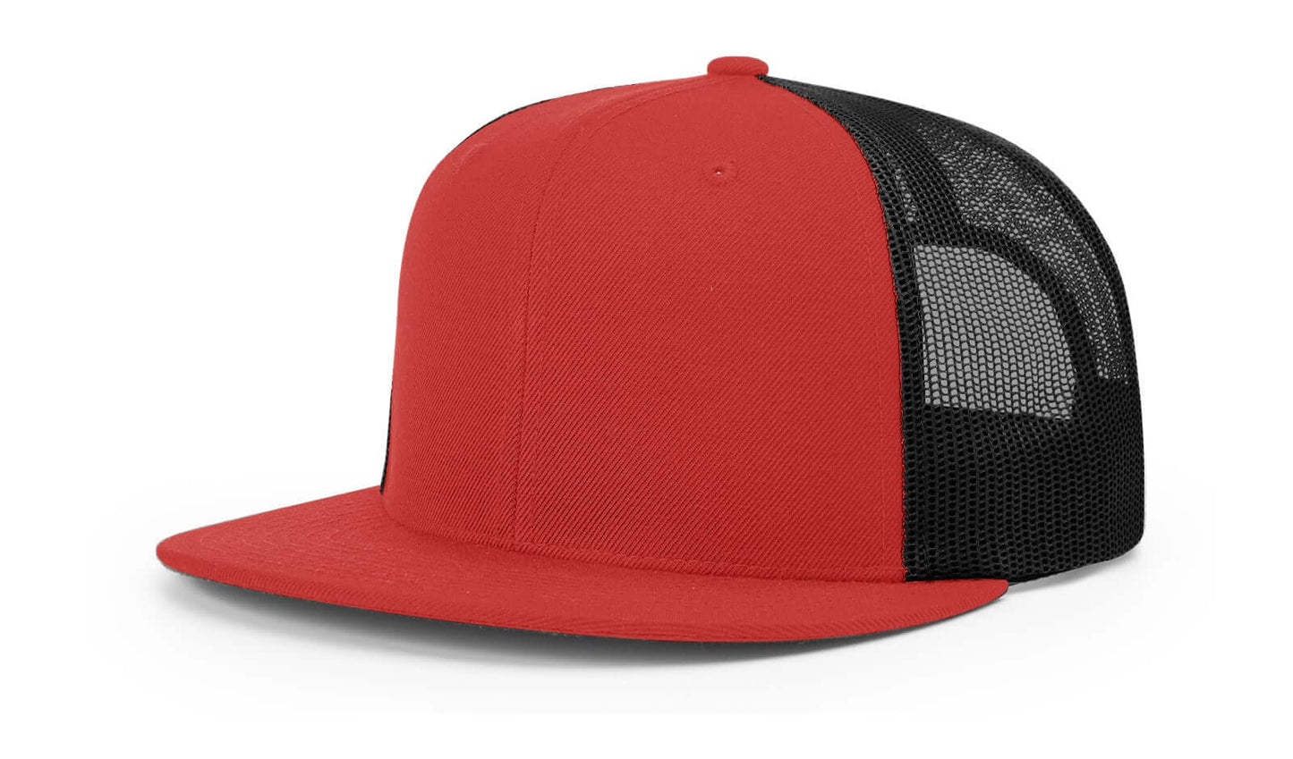 Richardson 511 Acrylic-Wool Blend Flatbill Trucker - High-Profile