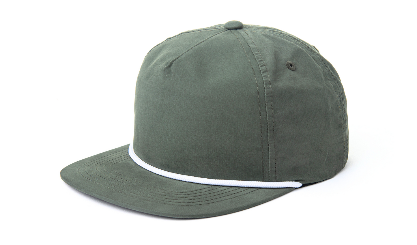 5-Panel Snapback Rope Hat