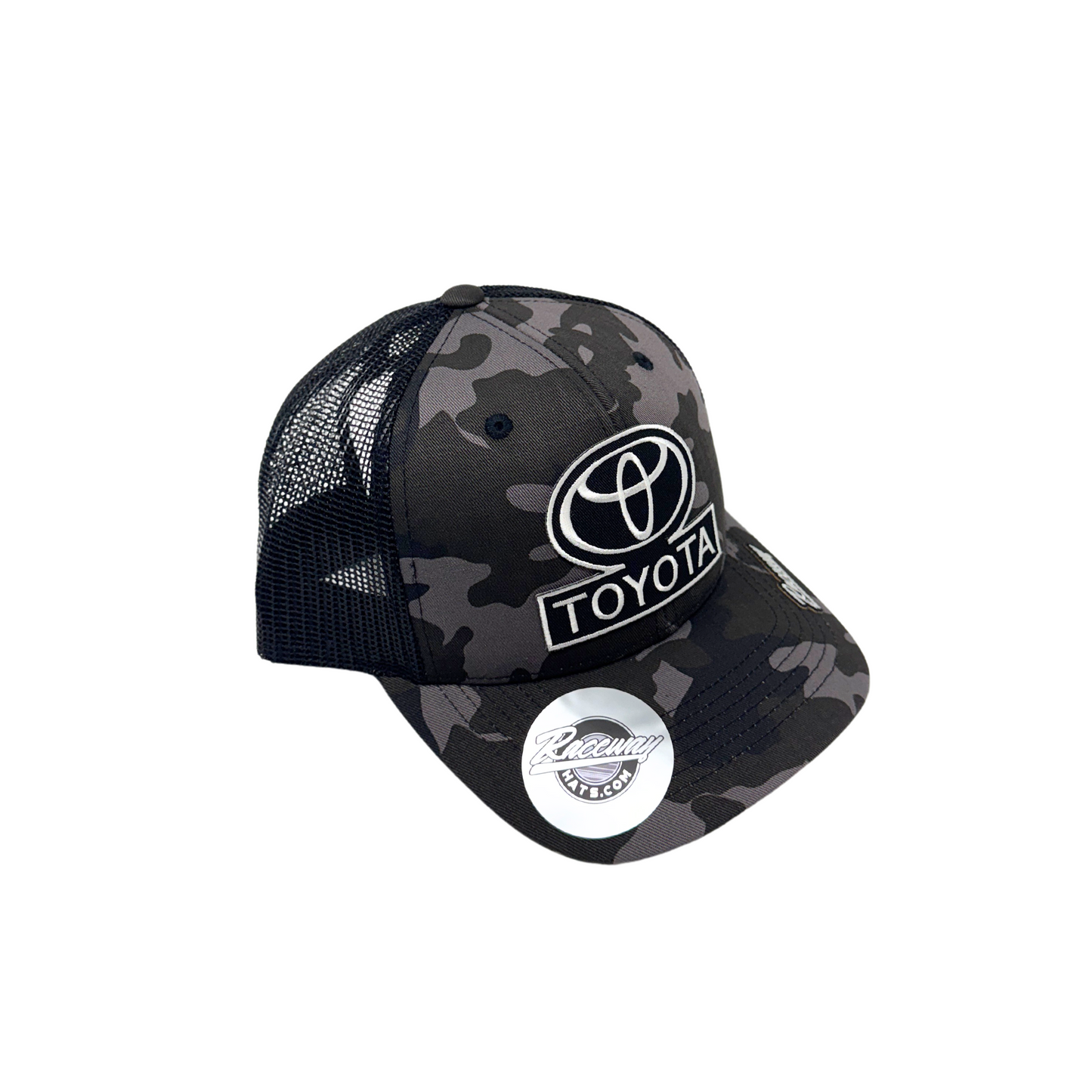 6-Panel Snapback Trucker Hat with Toyota Patch