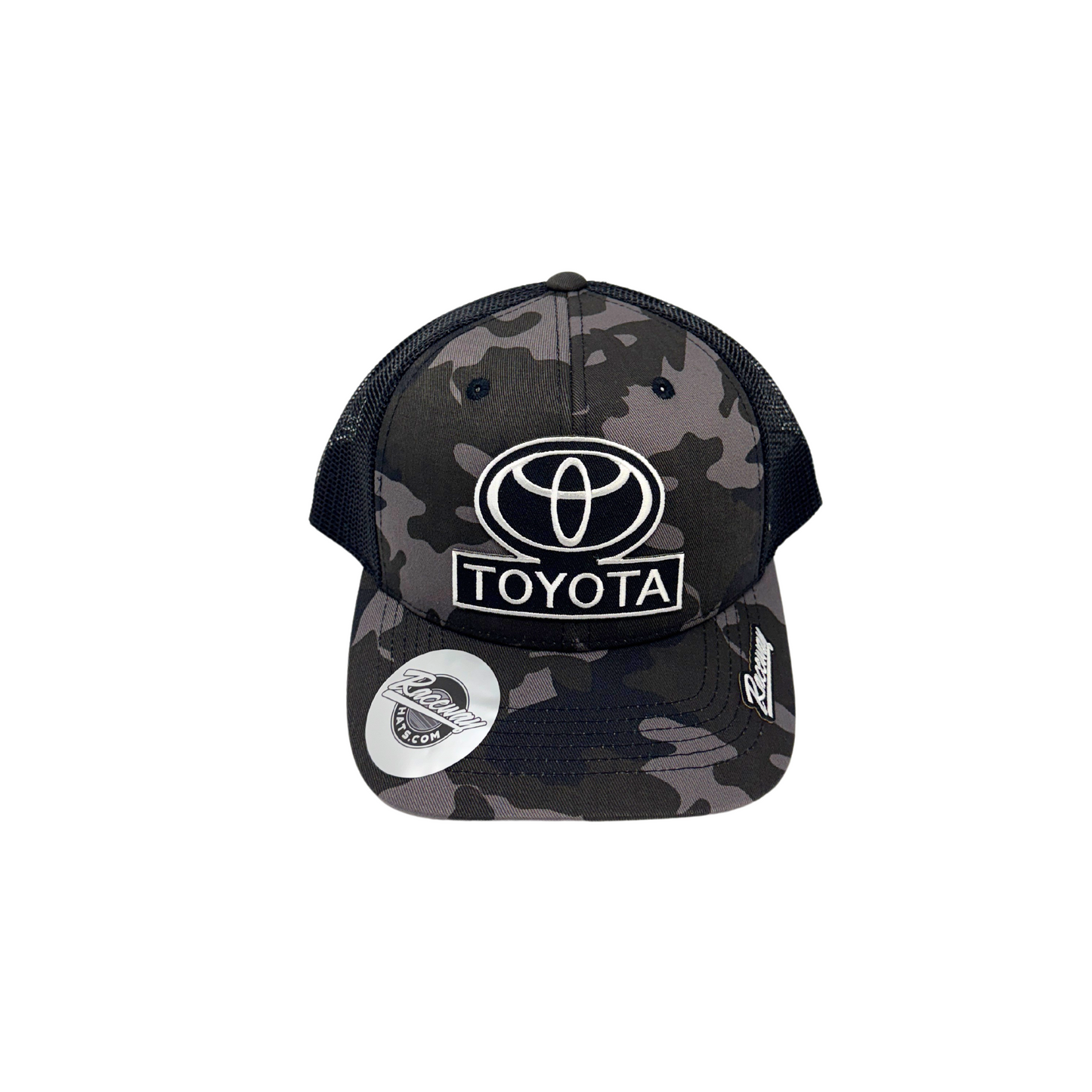 6-Panel Snapback Trucker Hat with Toyota Patch