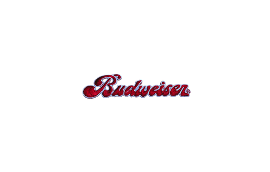 Vintage Script Budweiser Patch