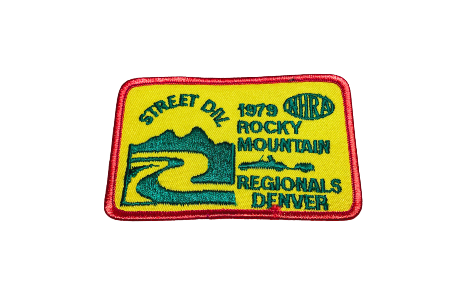 Vintage 1979 NHRA Street Division Denver Rocky Mountain Regionals Patch