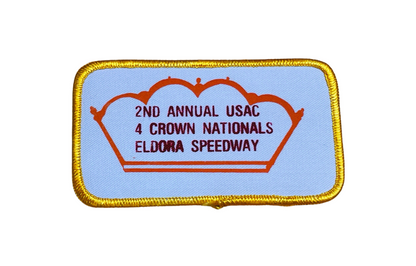 Vintage 1982 Eldora Speedway 2nd Annual USAC 4 Crown Nationals