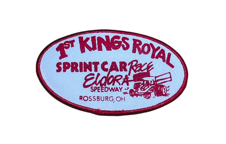 Vintage 1984 Eldora Speedway 1st Kings Royal Patch