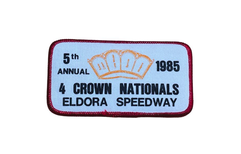 Vintage 1985 Eldora Speedway 5th Annual USAC 4 Crown Nationals