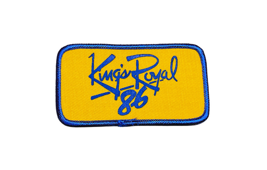 Vintage 1986 Eldora Speedway Kings Royal Patches