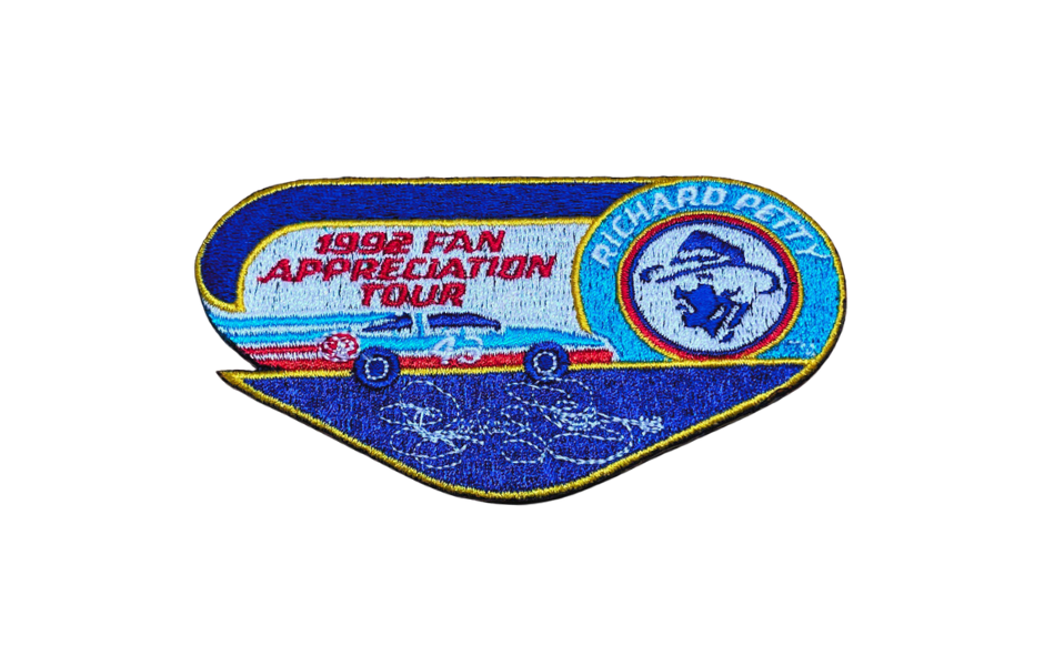 Vintage 1992 Richard Petty Fan Appreciation Tour Patch