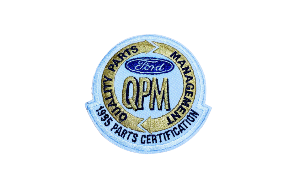 Vintage 1995 Certification Ford Quality Parts Management Patches