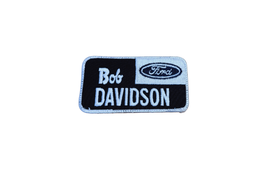 Vintage Bob Davidson Ford Dealership Patch