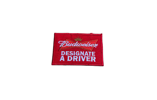 Vintage Budweiser Designate a Driver Patch