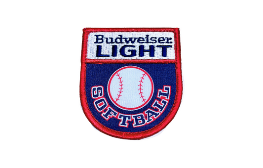 Vintage Budweiser Light Softball Patch