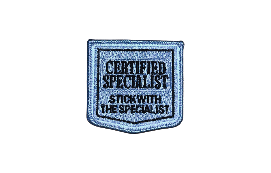 Vintage Certified Specialist Patch