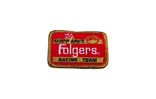 Vintage Folgers Racing Team Patch