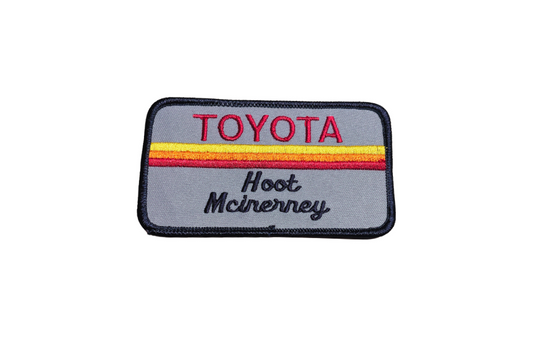 Vintage Hoot Mcinenney Toyota Dealership Patch