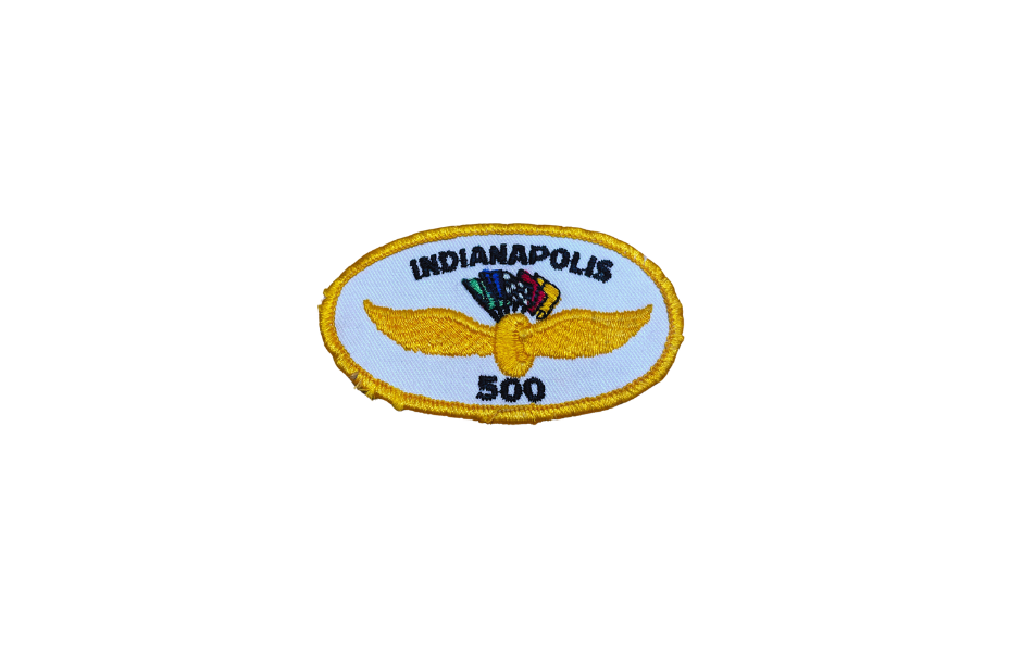 Vintage Indianapolis 500 "Wing and Wheel" Logo Patch