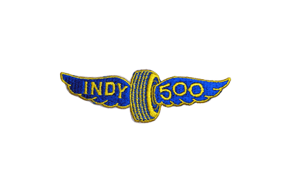 Vintage Indy 500 Wing and Wheel Patch