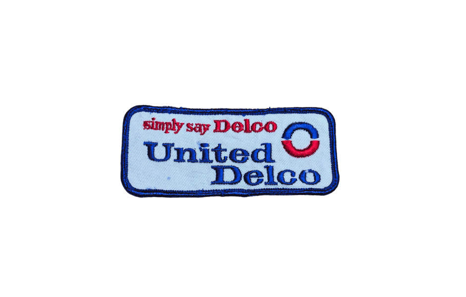 Vintage United Delco Patch