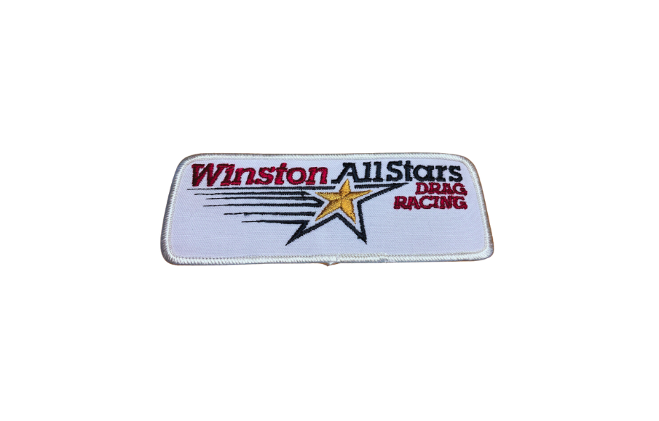 Vintage Winston All Stars Drag Racing Patch