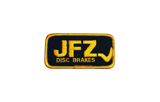 Vintage JFZ Disc Brakes Patch