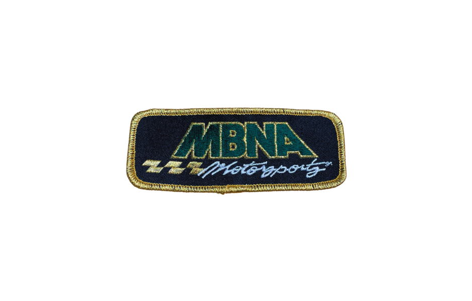 Vintage MBNA Motorsports Patch