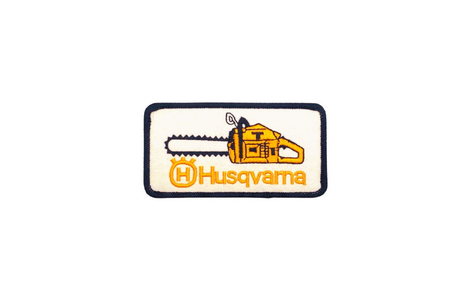 Vintage Style Husqvarna Patch