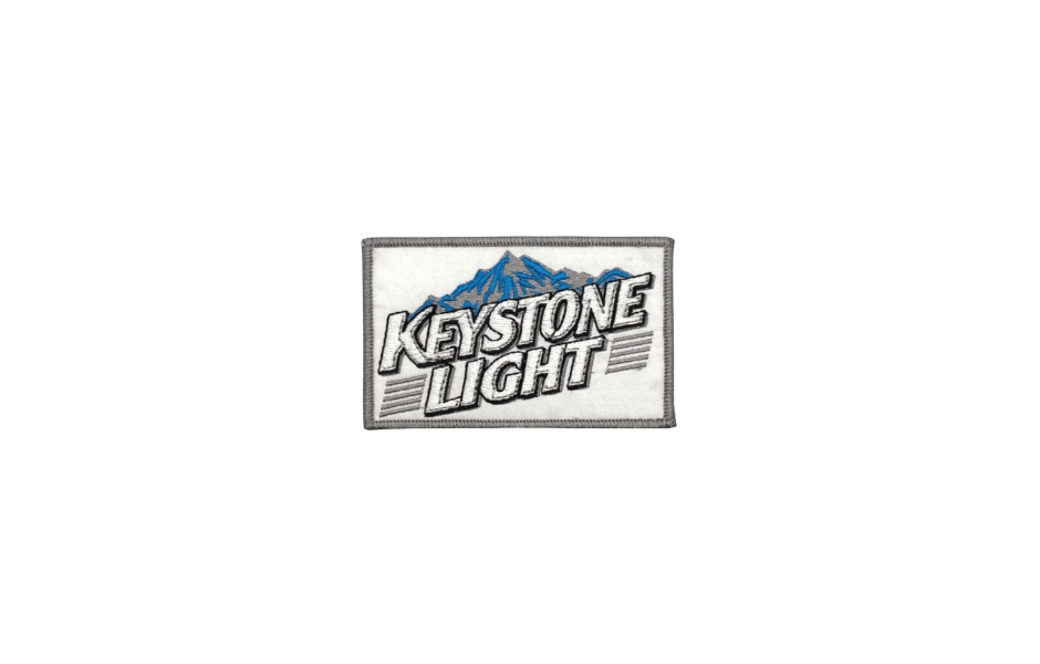 Vintage Style Keystone Light Patch