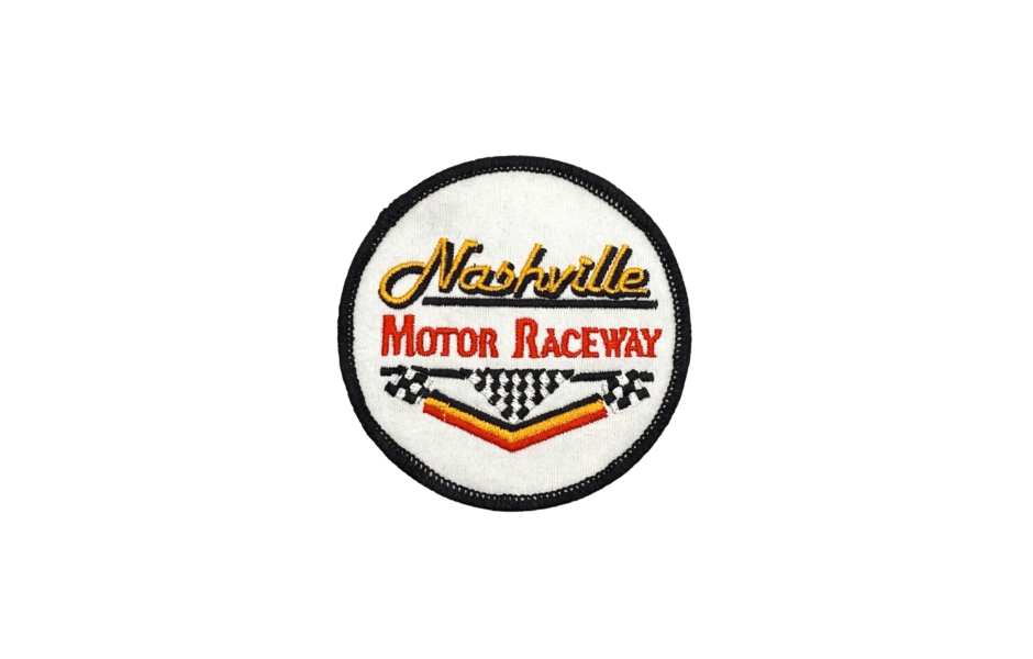 Vintage Style Nashville Motor Raceway Patch