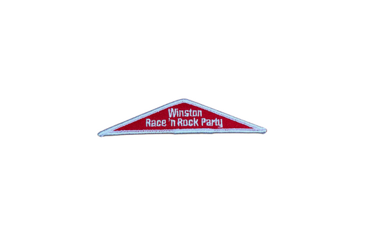 Vintage NASCAR Winston Race 'n Rock Party Patch