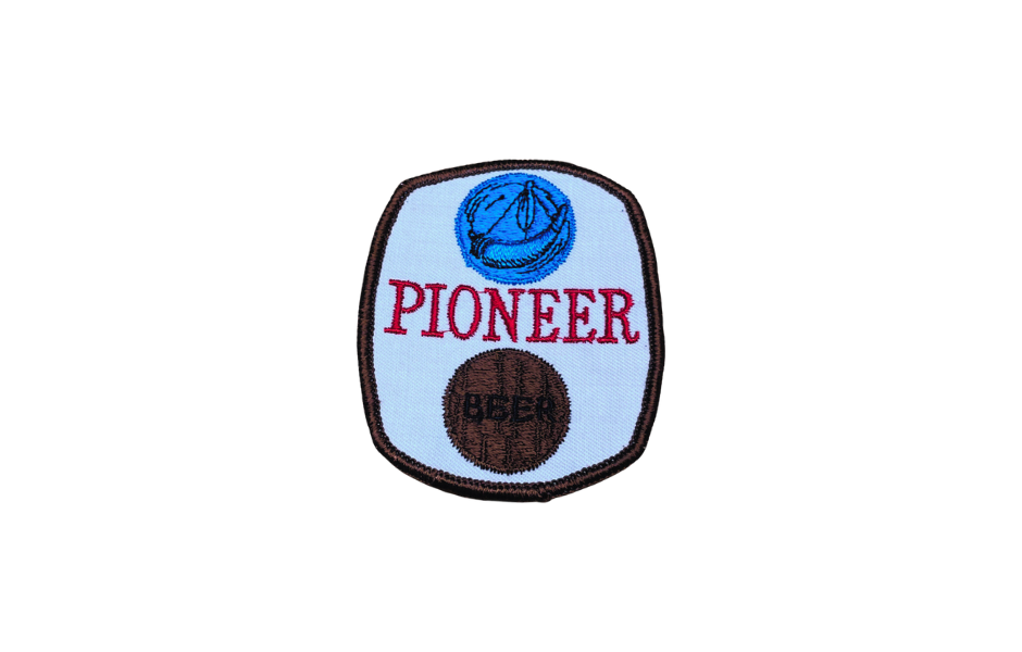 Vintage Pioneer Beer Patch