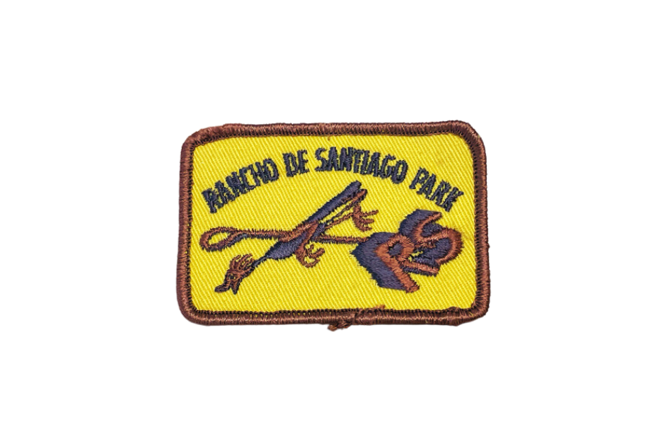 Vintage Rancho De Santiago Park Patch