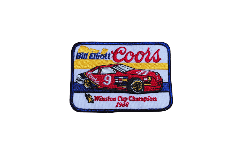 Vintage Style Bill Elliott 1988 NASCAR Winston Cup Champion Patch