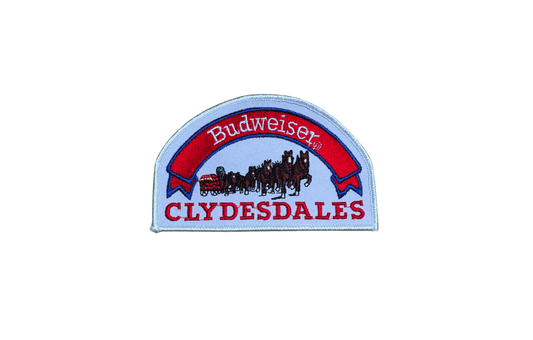 Vintage Style Budweiser Clydesdales Patch