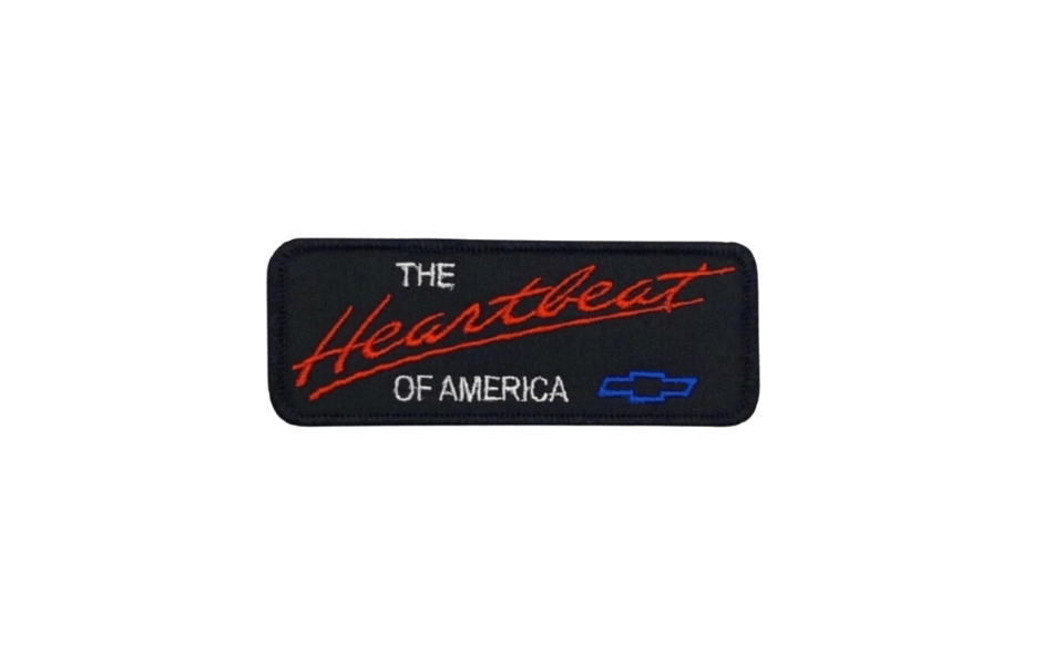 Vintage Style Chevy Heartbeat Patch