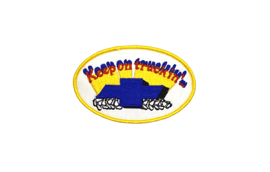 Vintage Style Chevy Keep on Truckin' Patch