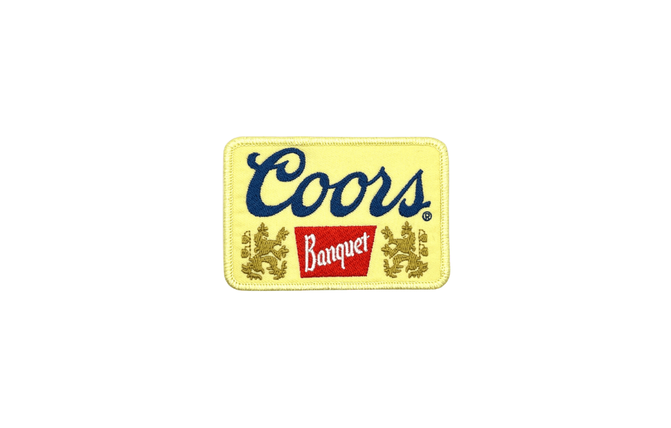 Vintage Style Coors Banquet Patch